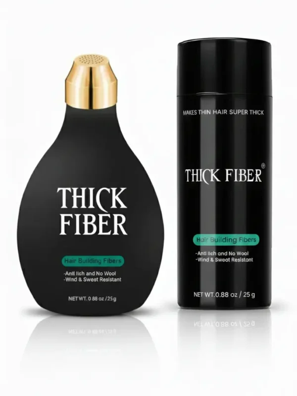 thick fiber with spray applicator 1